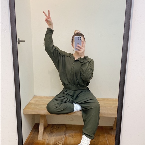 NWT FP Movement Windy Meadow Hoodie / Cargo Khaki - Picture 6 of 8